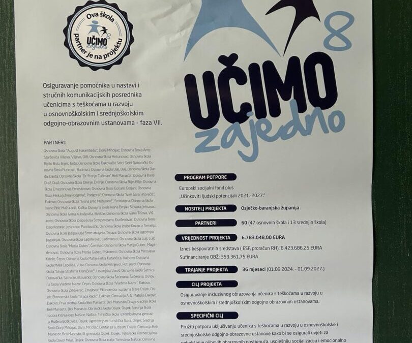 Info dan u sklopu projekta “Učimo zajedno 8”