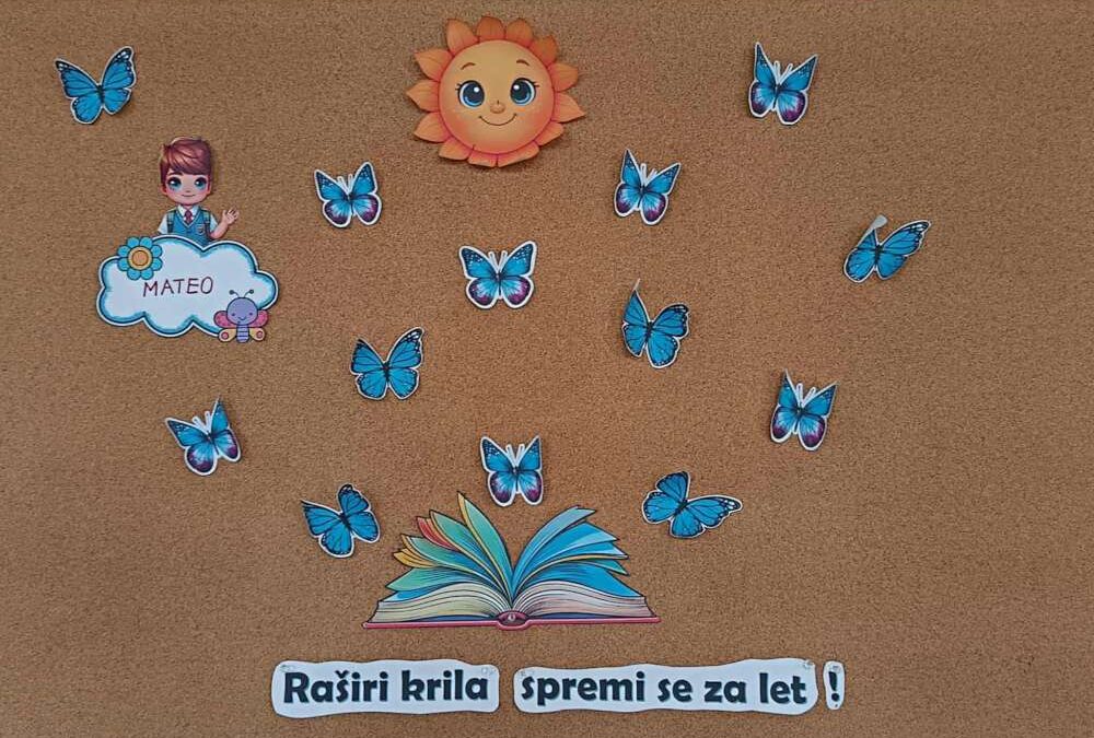 Prvoškolac u PŠ Ivanovo