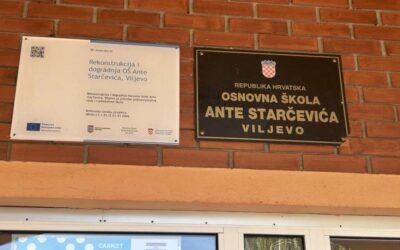 Rekonstrukcija i izgradnja Osnovne škole Ante Starčevića, Viljevo za potrebe jednosmjenskog rada i cjelodnevne škole