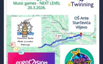 Videokonferencija učenika OŠ Ante Starčevića Viljevo i OŠ Mate Lovraka Petrinja