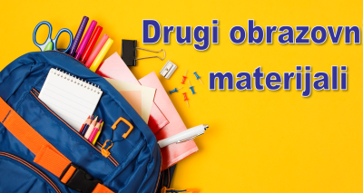 Udžbenici i drugi obrazovni materijali za šk. god. 2026./2027.